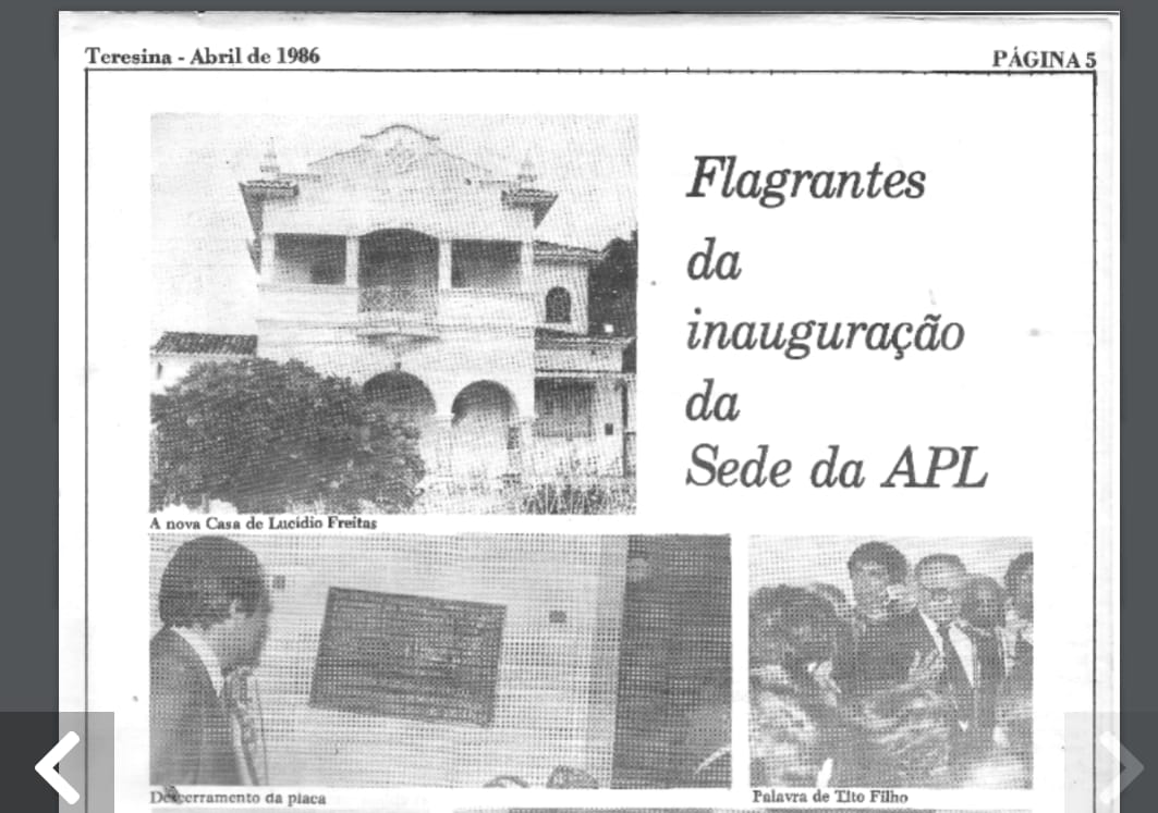 Nesta edição, o boletim destaca a inauguração da sede própria da APL/Imagem: Acervo-APL