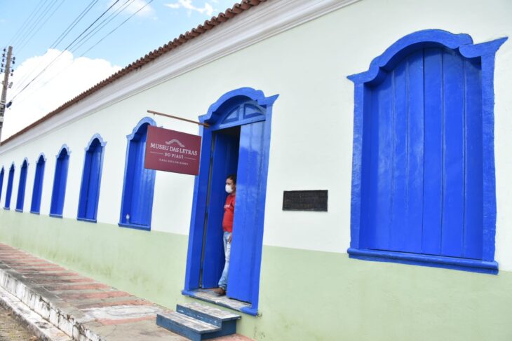 Casa Odilon Nunes, em Amarante, onde foi instalado o Museu das Letras do Piauí