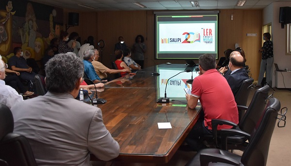 Lançamento do Salipi 22, no Salão Nobre da Reitoria da UFPI.