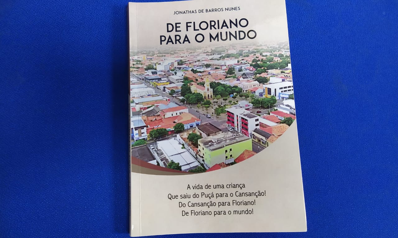 O novo livro do acadêmico Jonathas Nunes.