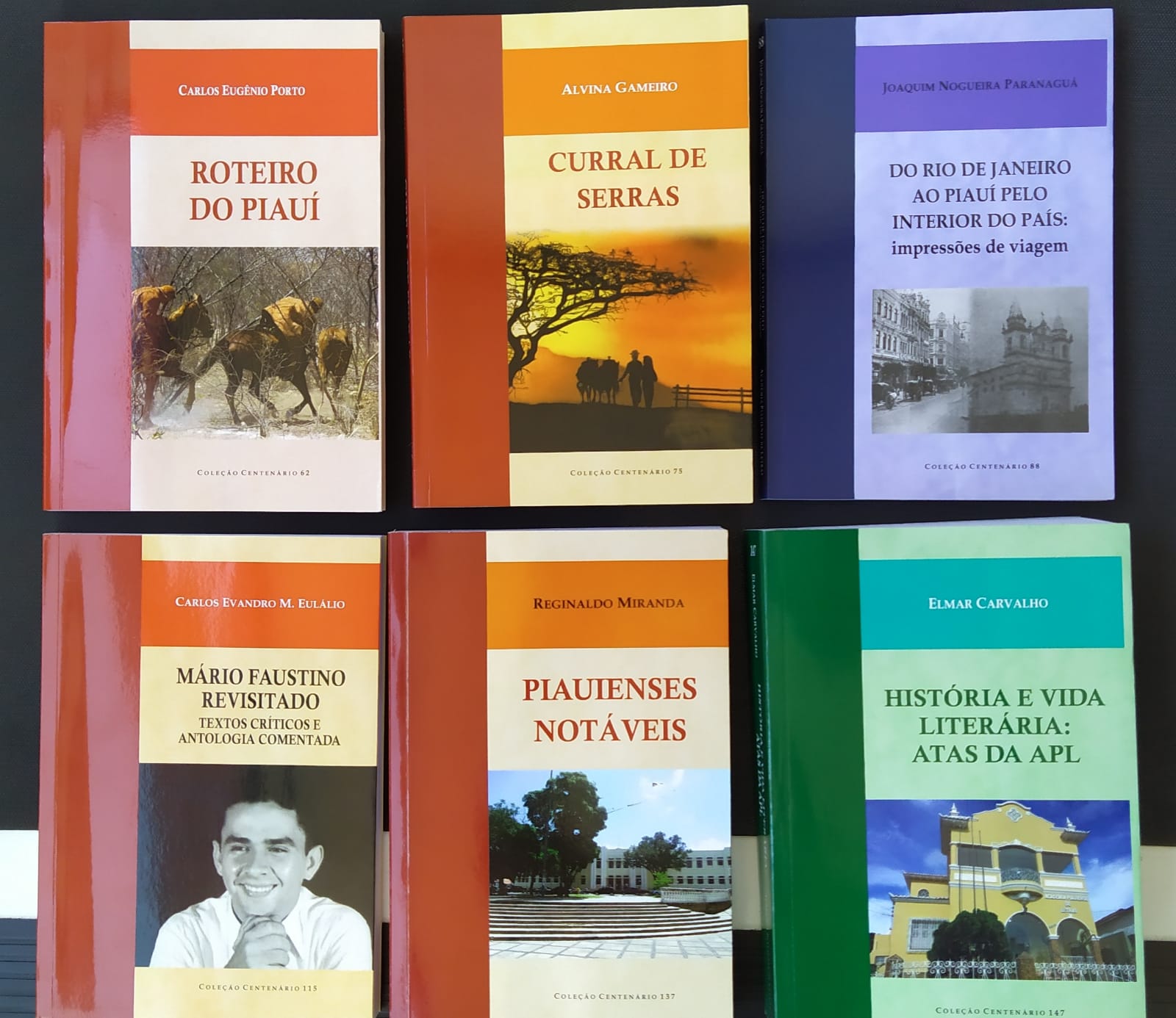 Livros de Literatura Piauiense/APL.
