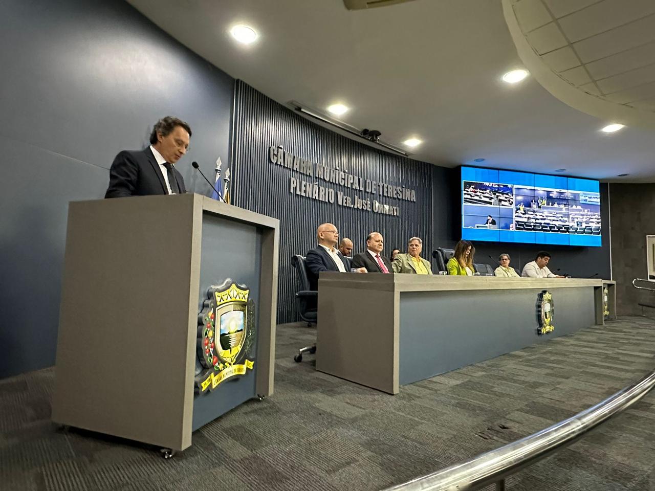 Danilo de Melo Souza agradece homenagem.