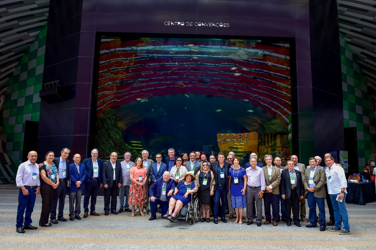 Abertura do Congresso de Academias, no Bioparque, em Campo Grande.