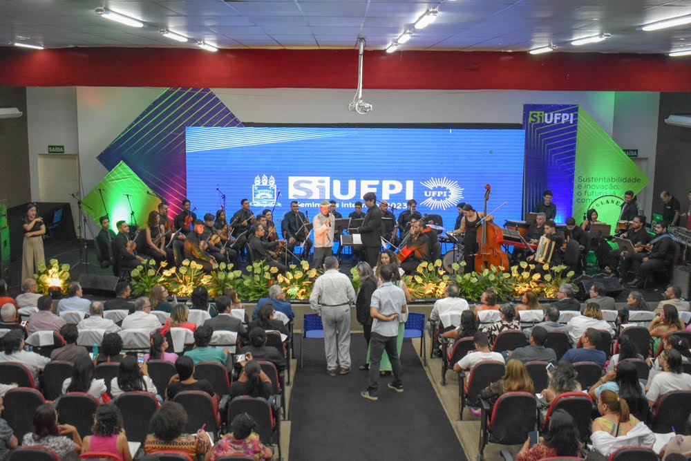 Abertura do SiUFPI 2023, no Cine-Teatro.