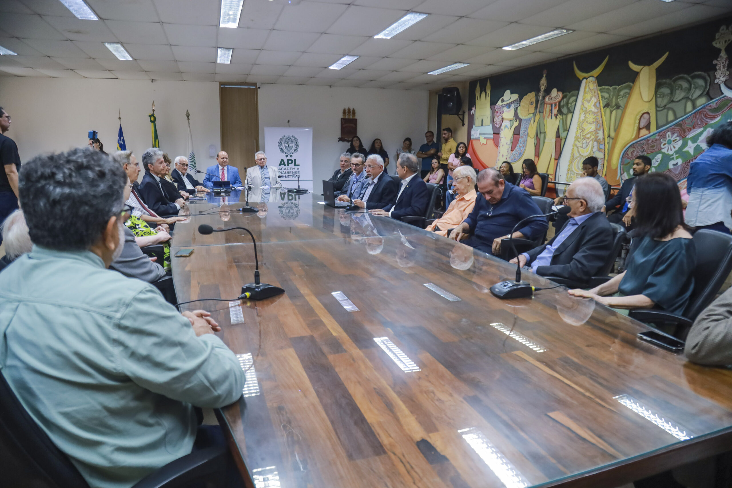 APL faz sessão no Salão Nobre da Reitoria da UFPI.