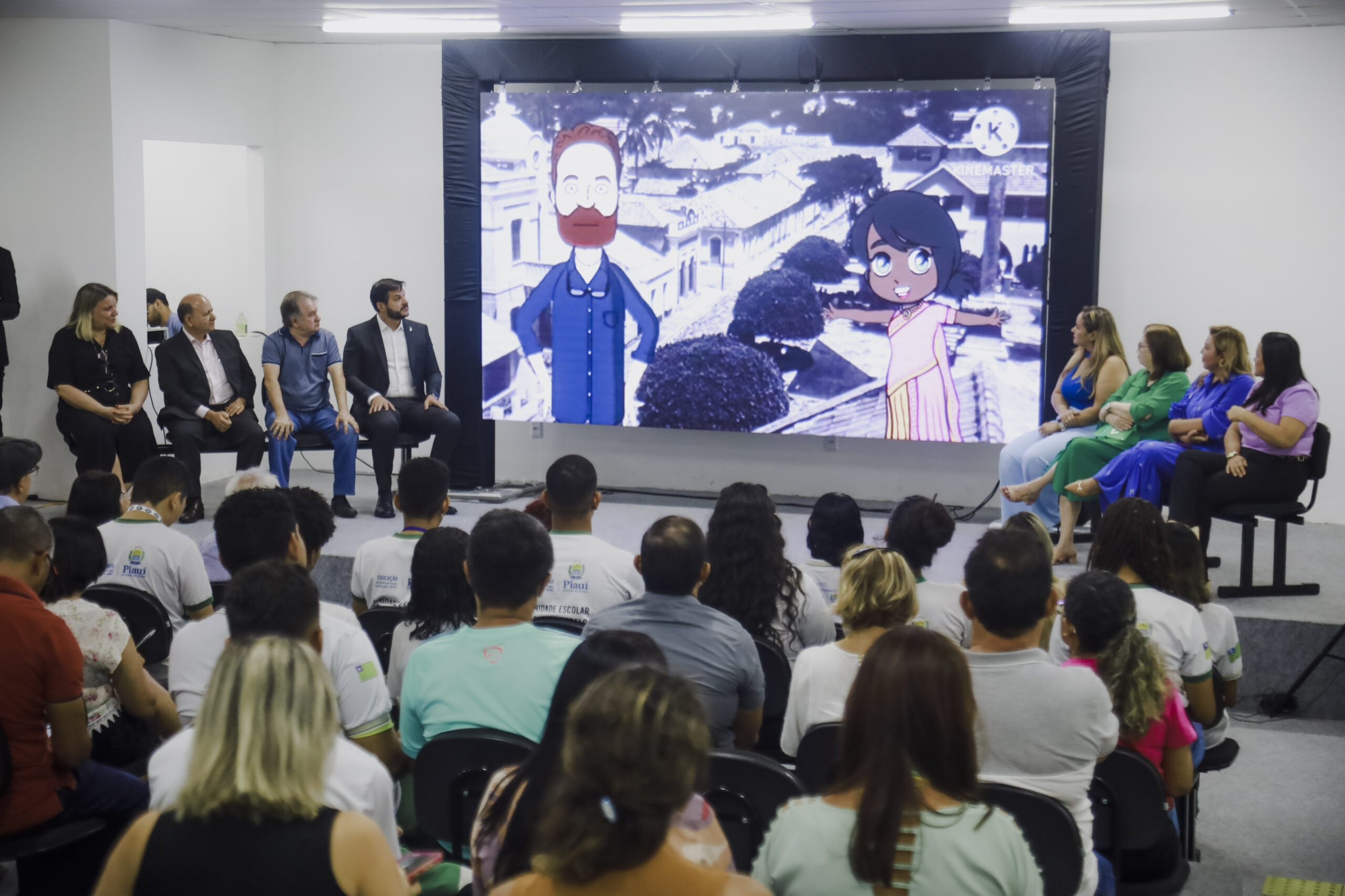 Aula pública sobre Literatura Piauiense/Imagens: Jairo Moura.