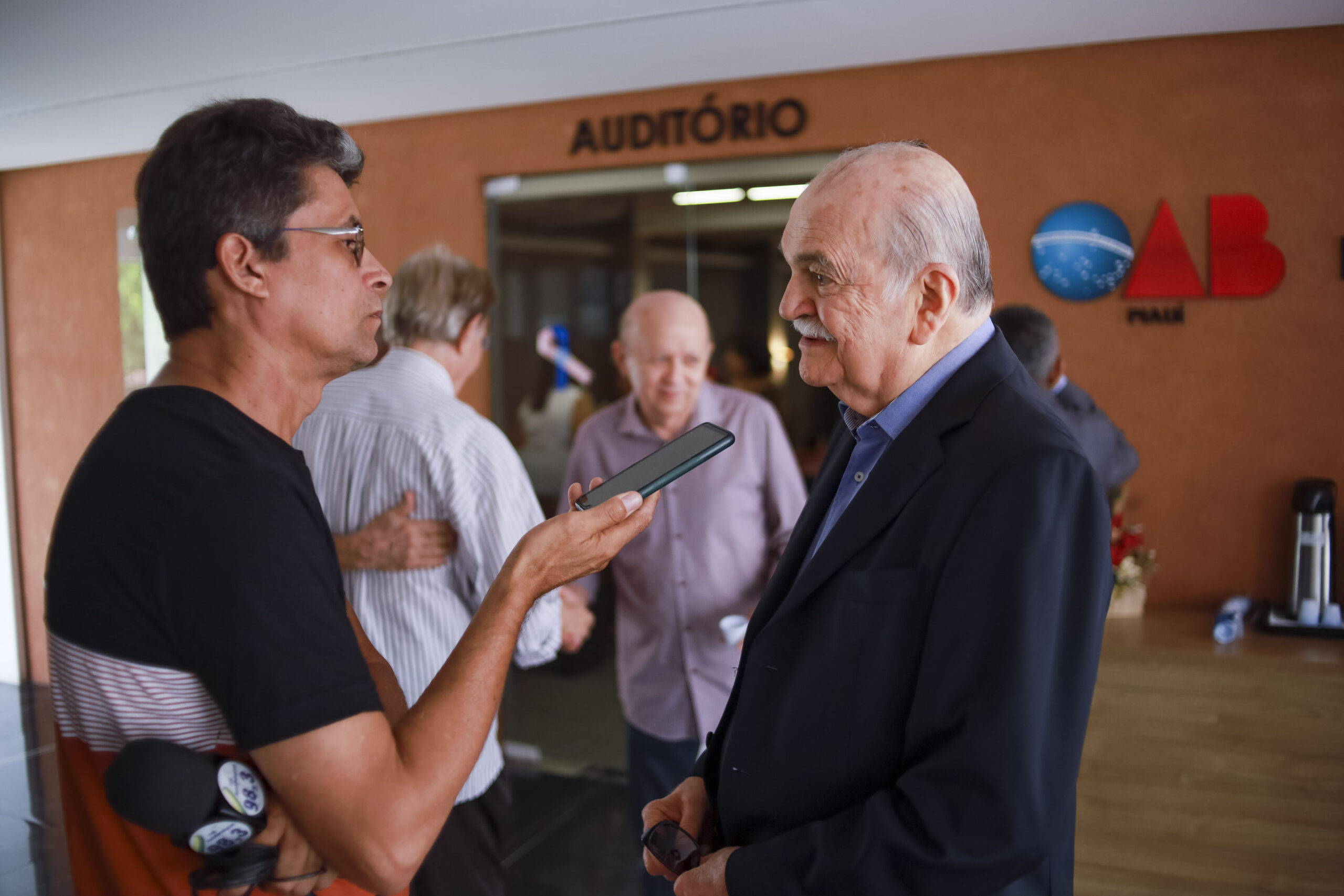 Jesus Tajra em recente evento da APL/Imagem: Jairo Moura.