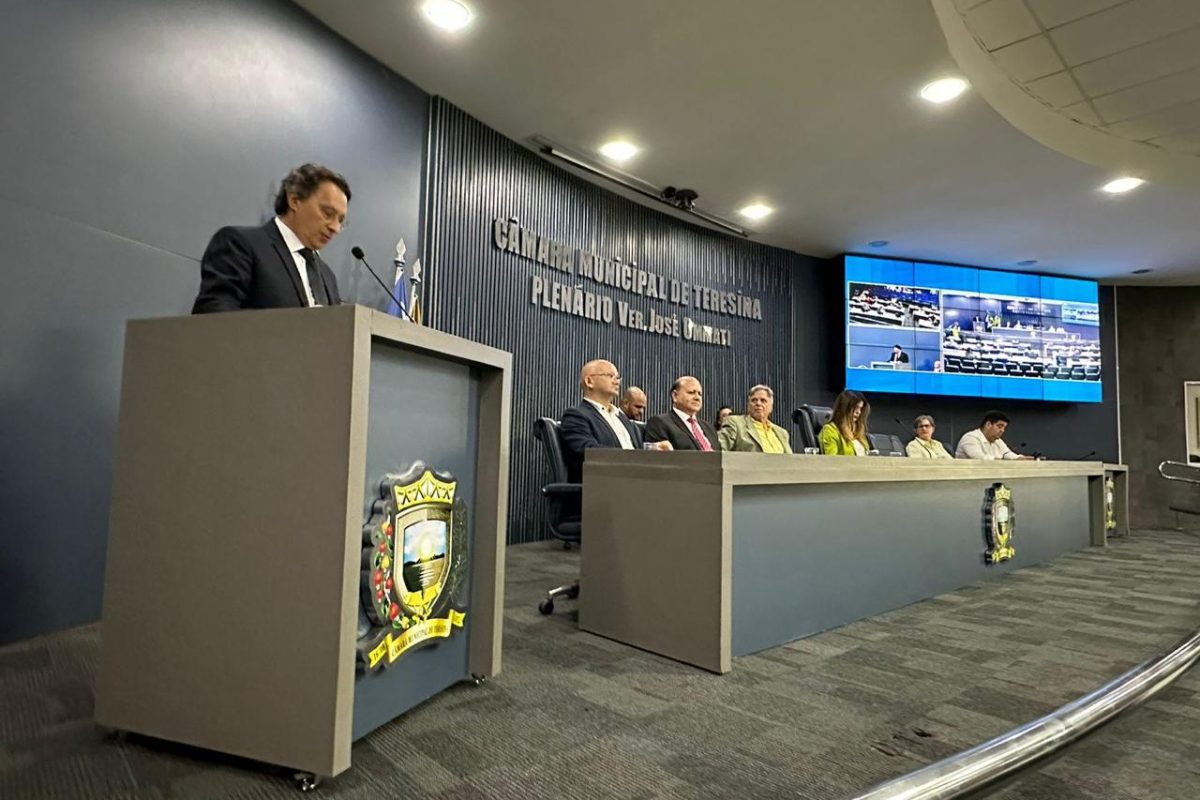 Danilo de Melo Souza agradece homenagem.