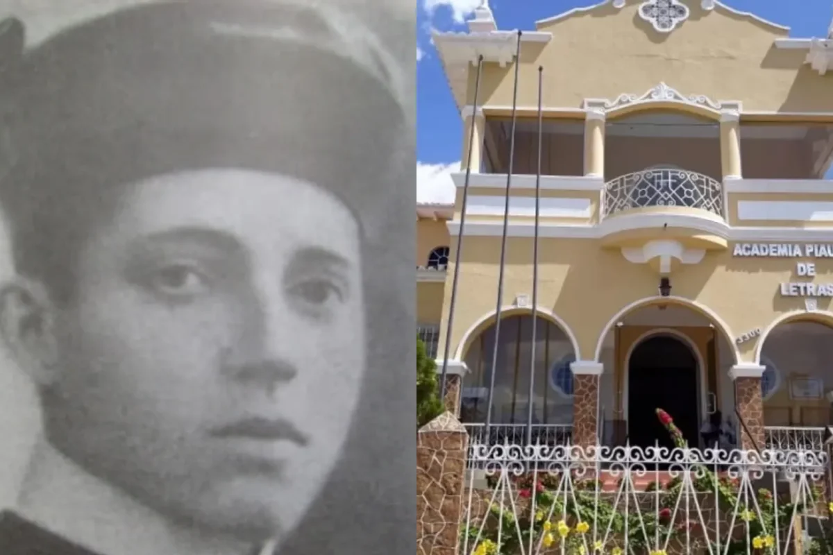 Lucídio Freitas e Academia Piauiense de Letras (Foto: Academia Piauiense de Letras )