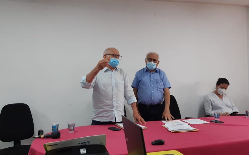 Felipe Mendes faz palestra no Instituto de Águas e Esgotos do Piauí/Imagem: Divulgação