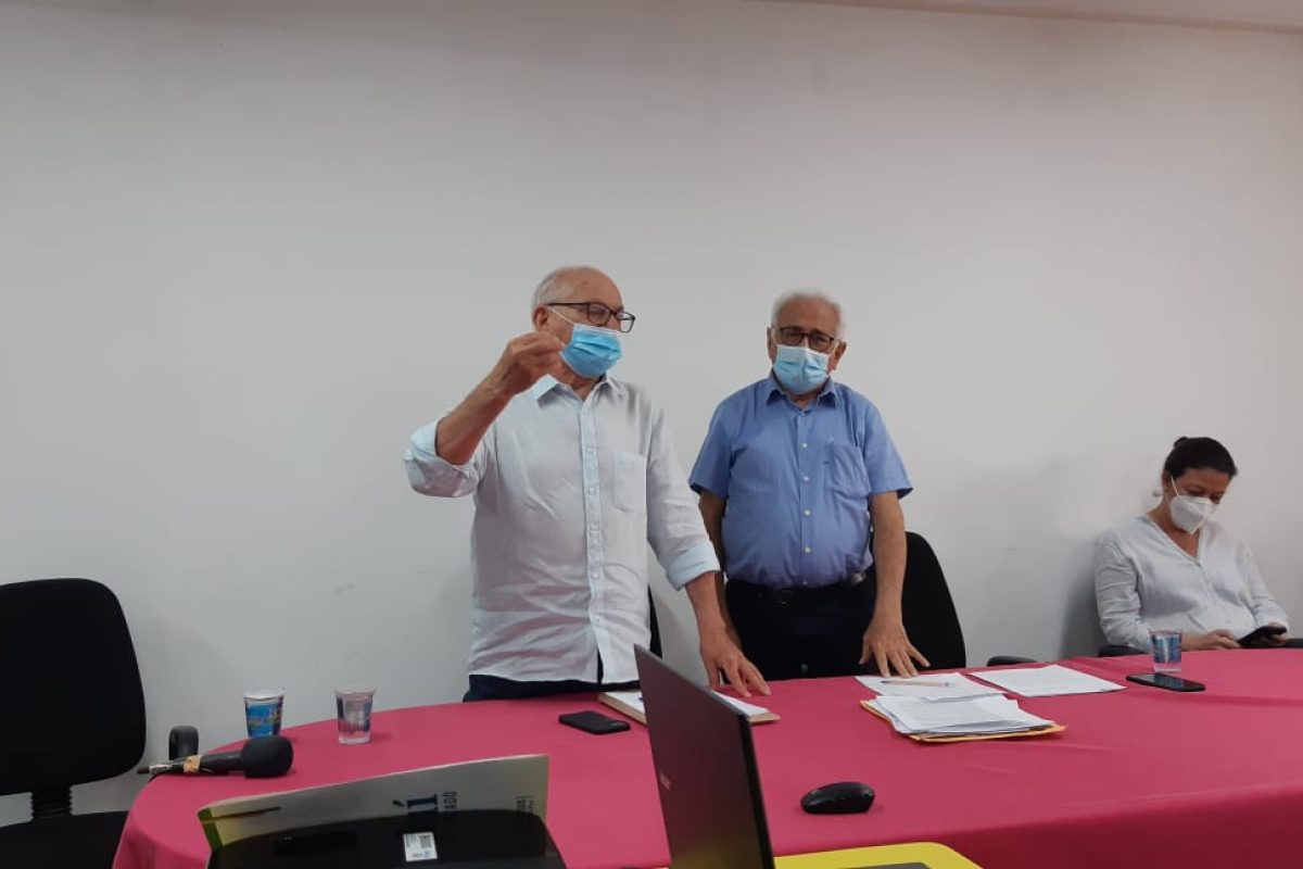 Felipe Mendes faz palestra no Instituto de Águas e Esgotos do Piauí/Imagem: Divulgação
