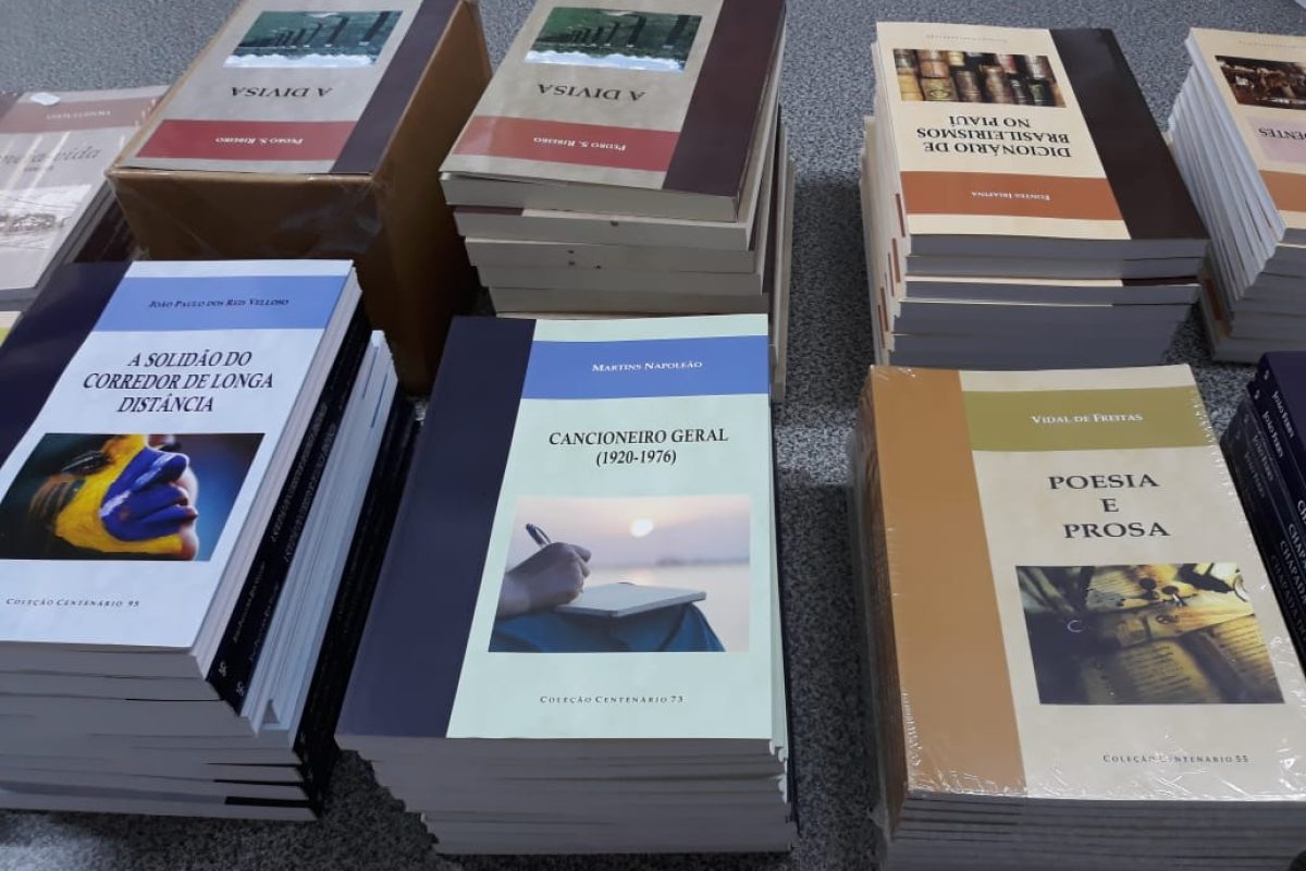 Livros doados pela APL para a campanha de leitura/Imagem: Ascom-APL
