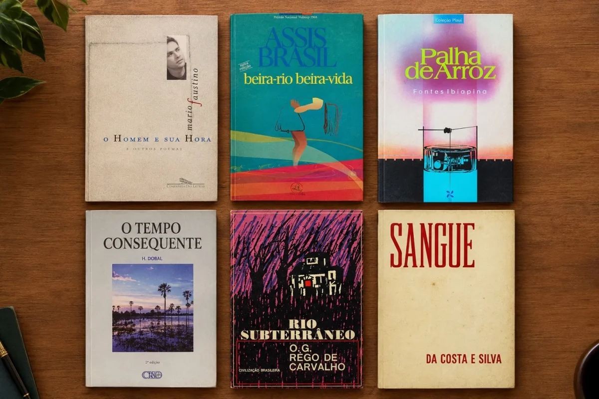 Seis obras de autores piauienses que merecem espaço na lista de leitura (Foto: Ilustração)