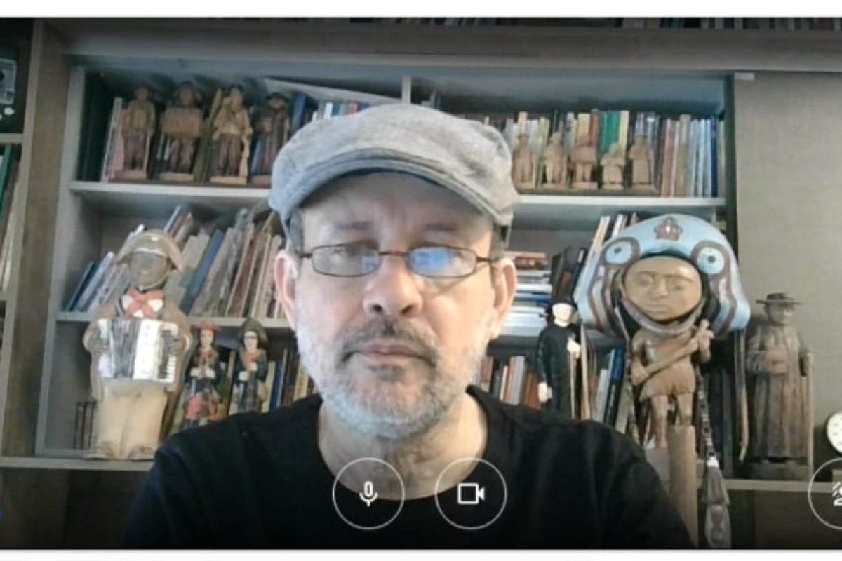Professor Wilson Seraine, membro do Conselho Estadual de Cultura.