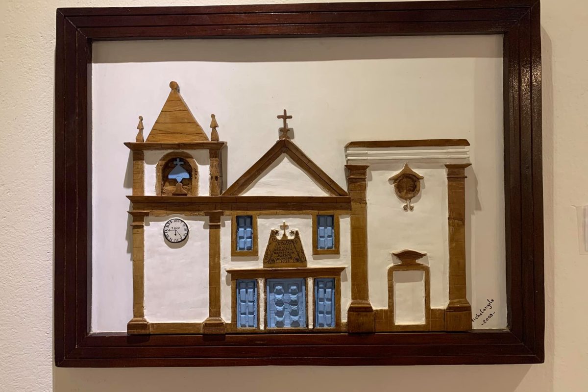 Exposição de Michelângelo Borges, em Oeiras.