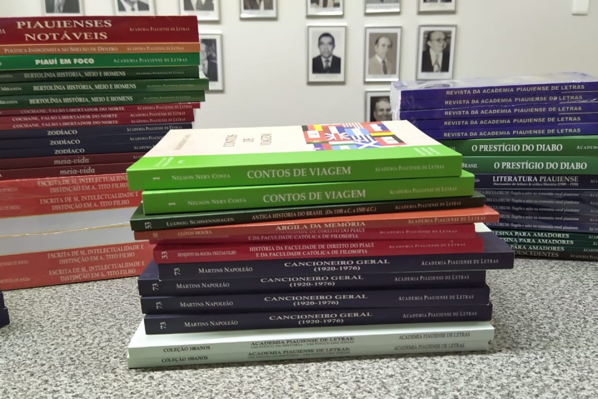 Livros doados ao Salipi 2021.