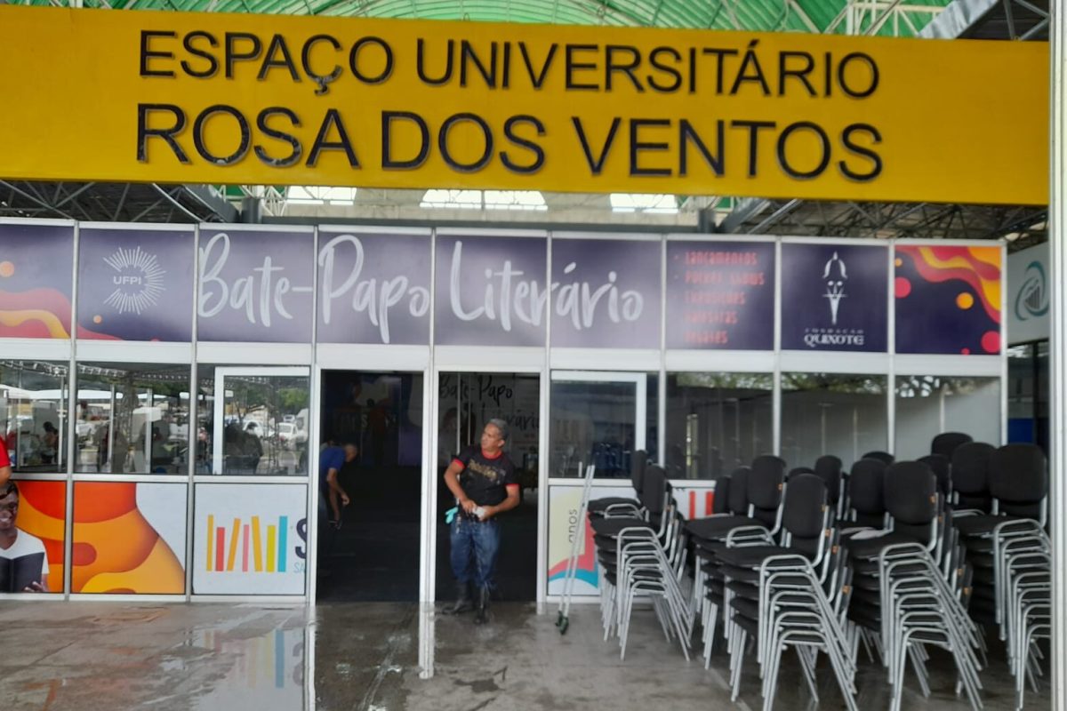 Espaço Cultural Rosa dos Ventos, na UFPI: local do Bate-Papo Literário..