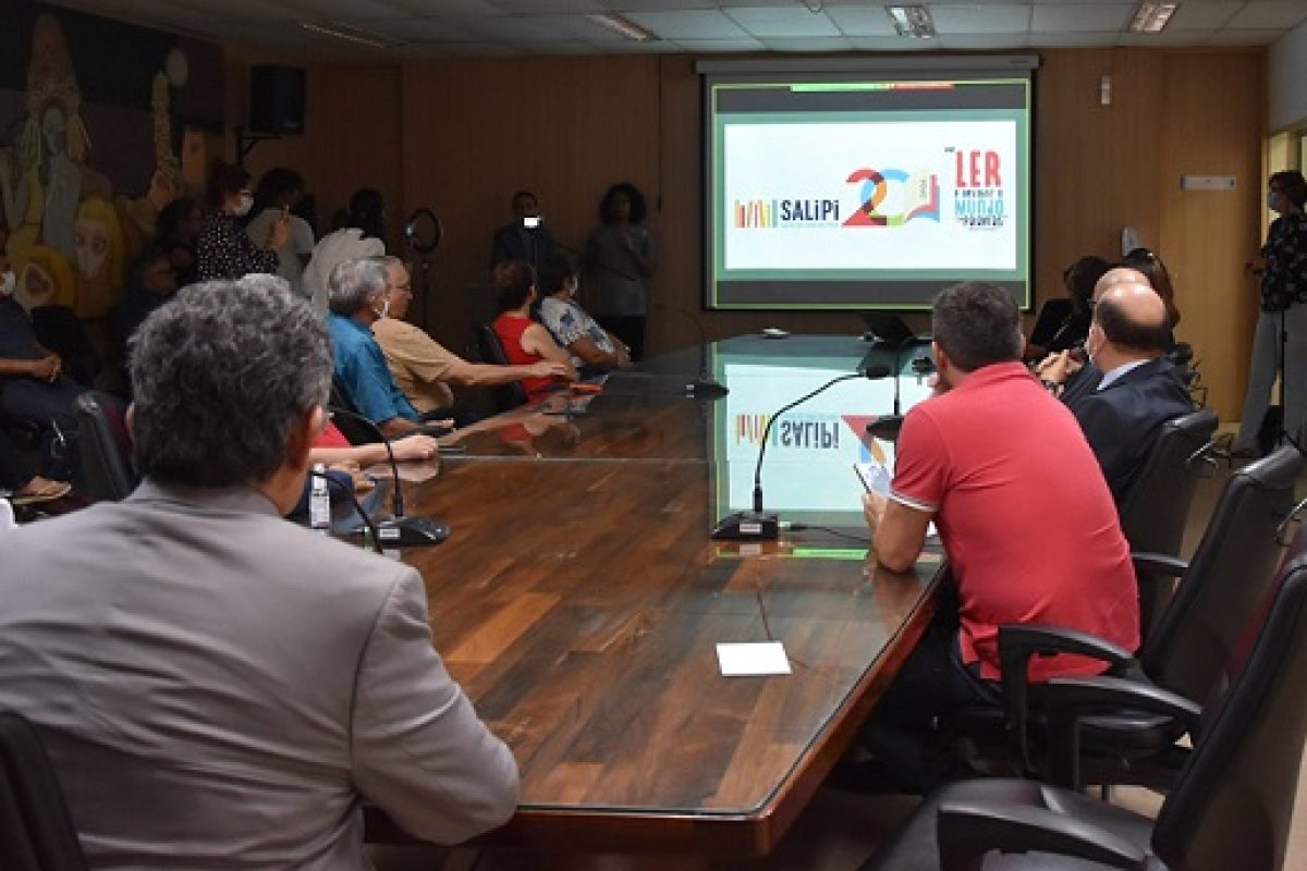 Lançamento do Salipi 22, no Salão Nobre da Reitoria da UFPI.