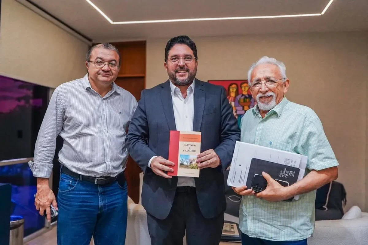 Visita ao secretário estadual de Administração, Samuel Nascimento